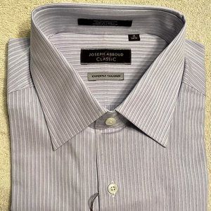 NWT $148 JOSEPH ABBOUD Men's Dress Shirt 16 x 34/35